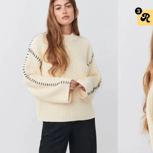 Stickad tröja - Säljer denna tröja från Gina! Använd få gånger. 