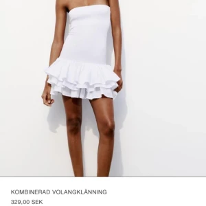 zara klänning - säljer denna zara klänning i storlek S💗 slutsåld i den storleken just nu iaf💗 köpt för 329kr och enbart testad men tagit bort lappen💗 säljer för 280kr💗