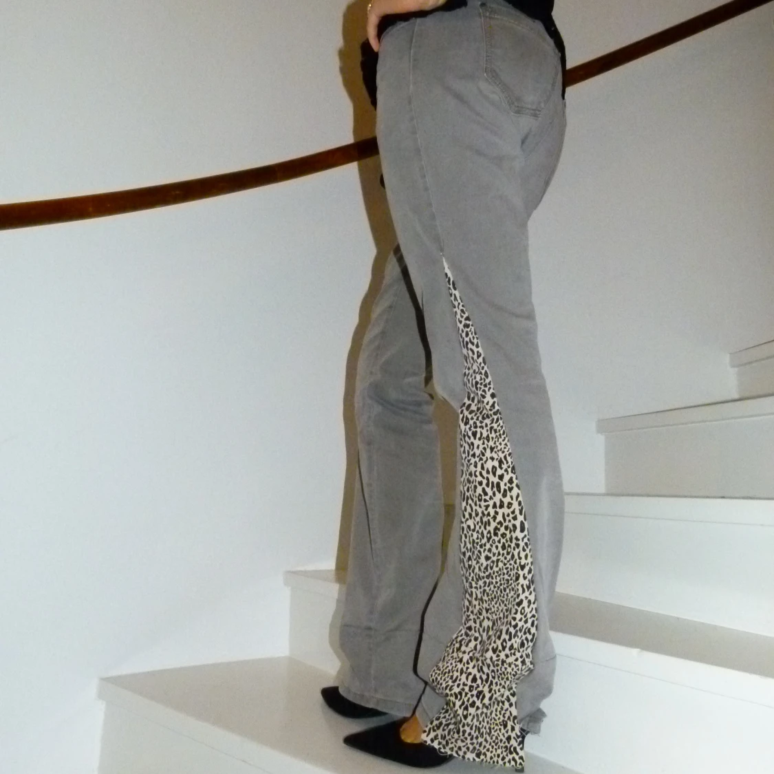 Remake Leopard Jeans - 92