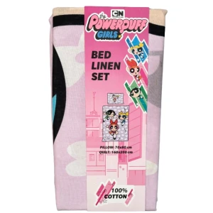 Powerpuff girls lakan  - Ett jätte fint helt oanvänt bedsheet set. Köpte den för runt 200kr i polen.  Hör av er om ni är några frågor, prisförslag, vill ha mer bilder osv🩷