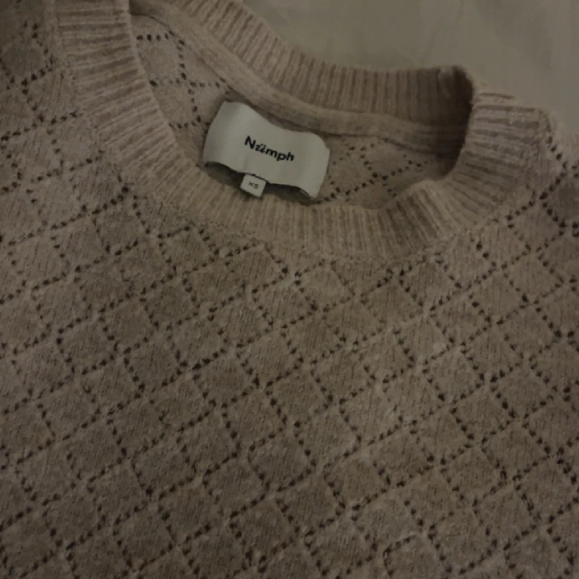 stickad mysig tröja💕 - 91