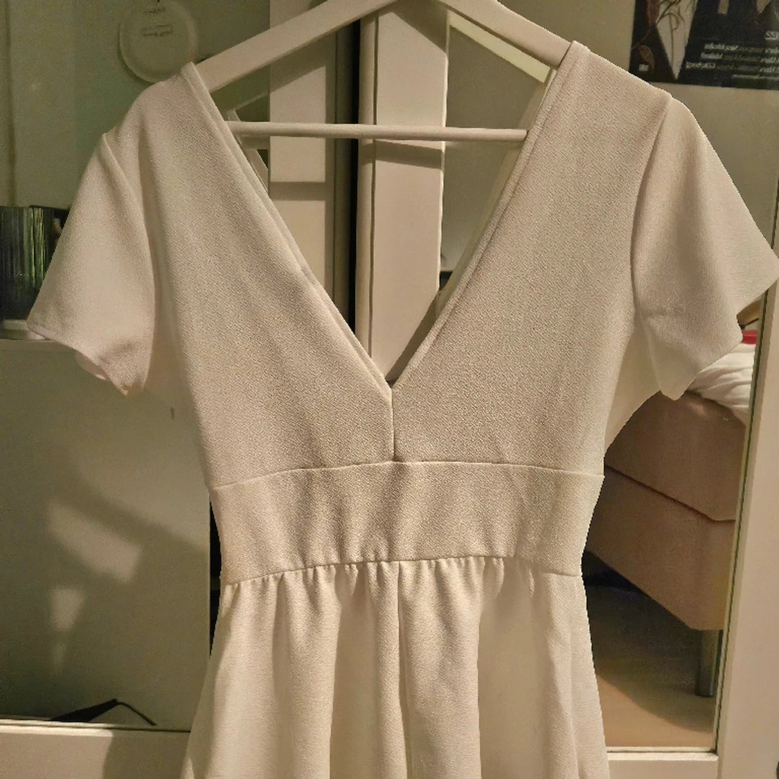 Vit kort jumpsuit - 91