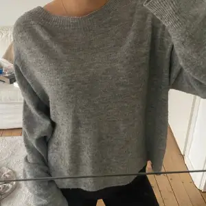 Fin grå stickad tröja från Hm