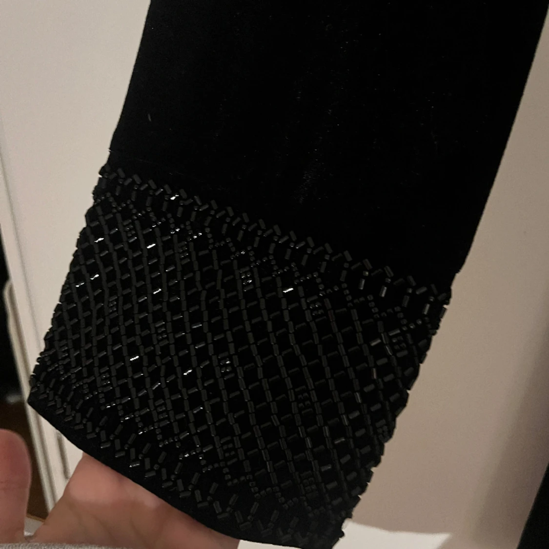 Klänning i sammet, zara - 90