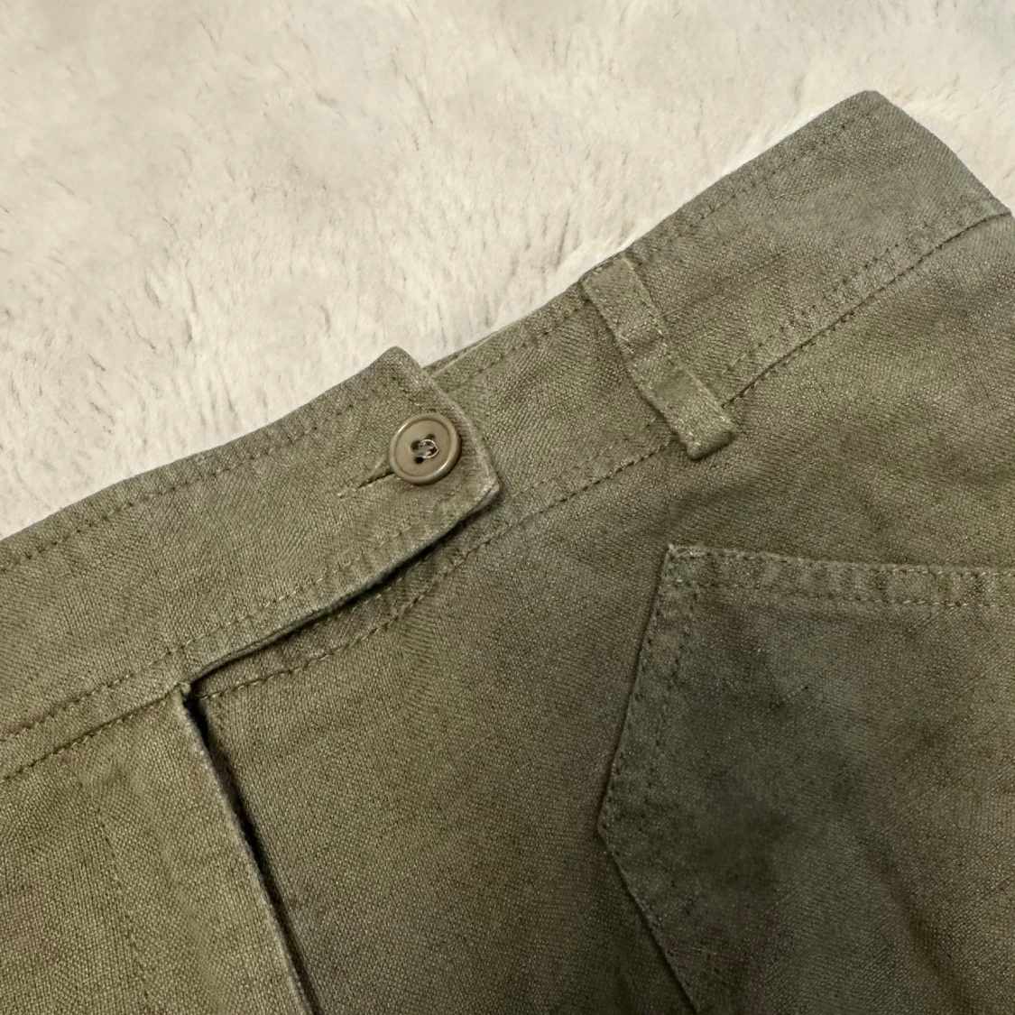 Lågmidjade linnebyxor  - 91