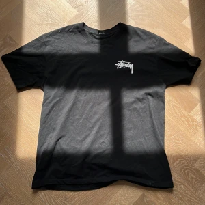 Stussy t-shirt svart - Snygg stussy tisha, knappast använd, skick 9/10, kan sänka pris vid snabb affär!