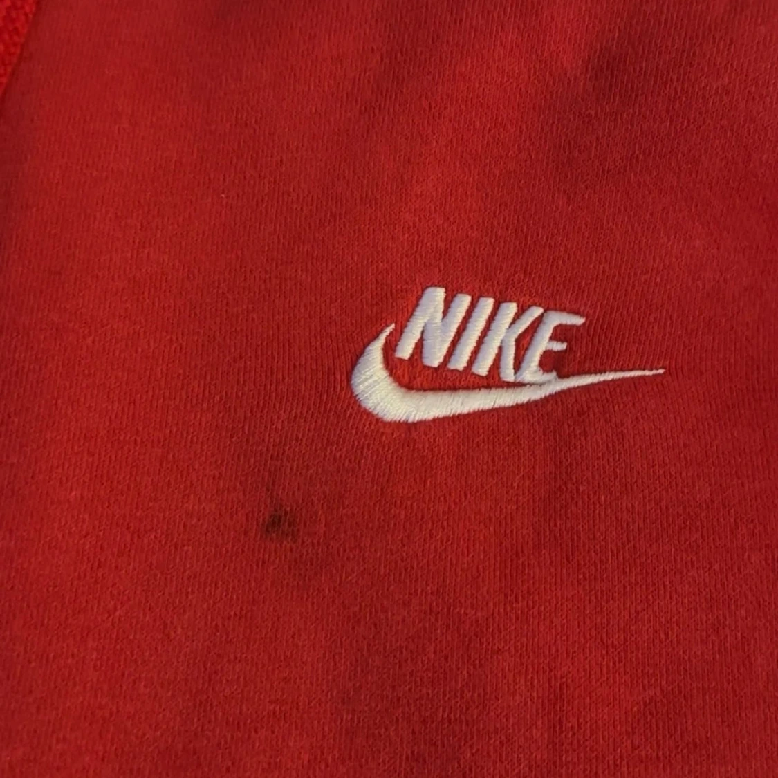 Röd Nike Hoodie - 91