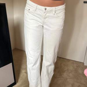 Jag säljer mina jättefina låg midjade arrow jeans från weekday pga att dem är för korta för mig. Dem är i super bra skick och bara använt ett par fåtal gånger. Dem är i storlek S/XS. Kontakta för fler bilder😊