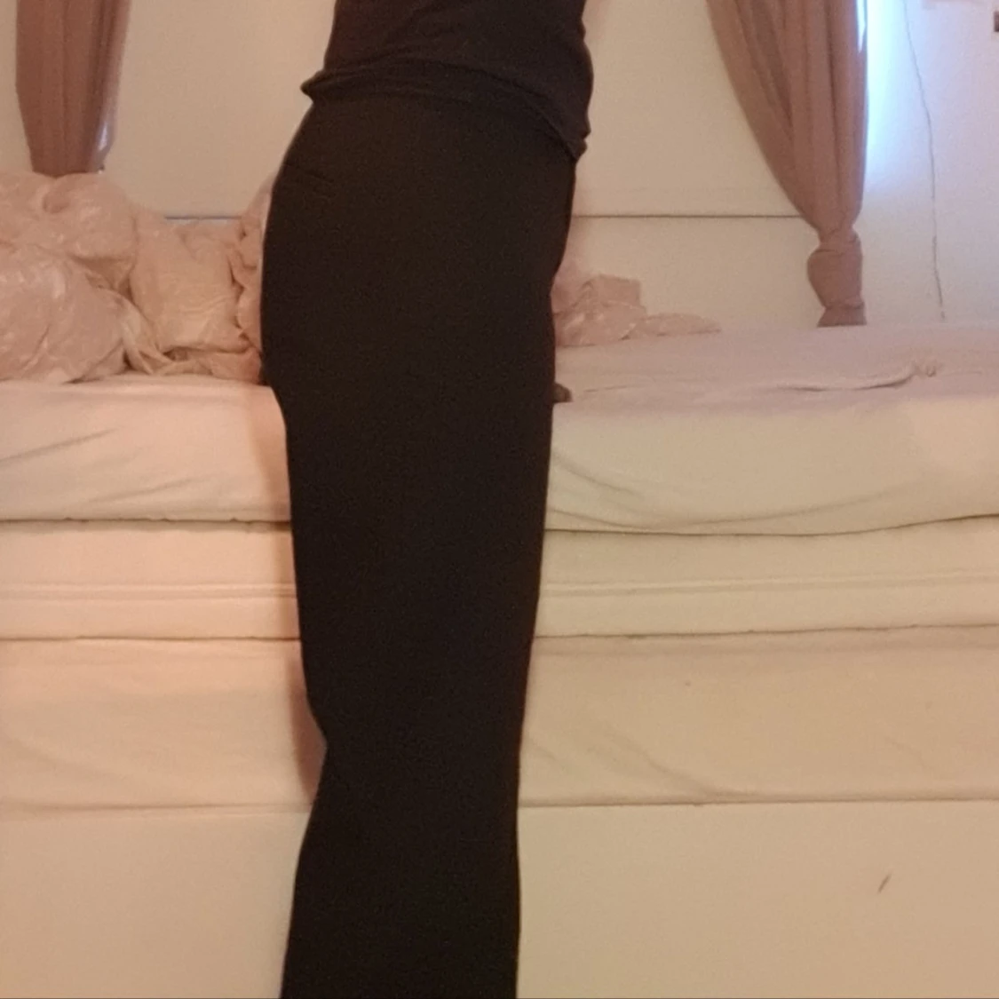 Svarta kostymbyxor  - 91