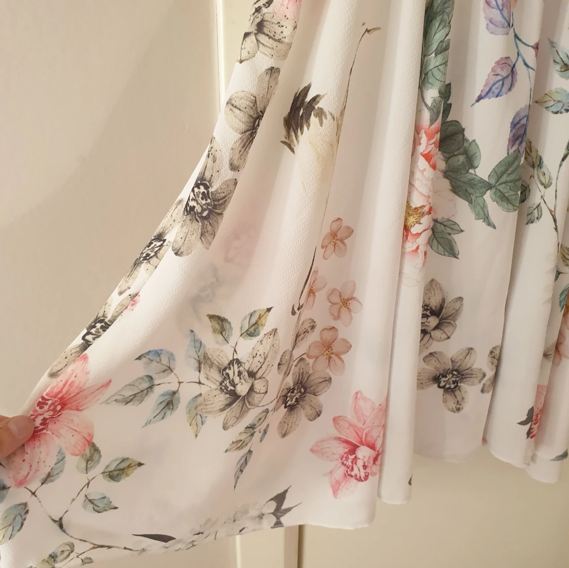 Blommig klänning  - 90