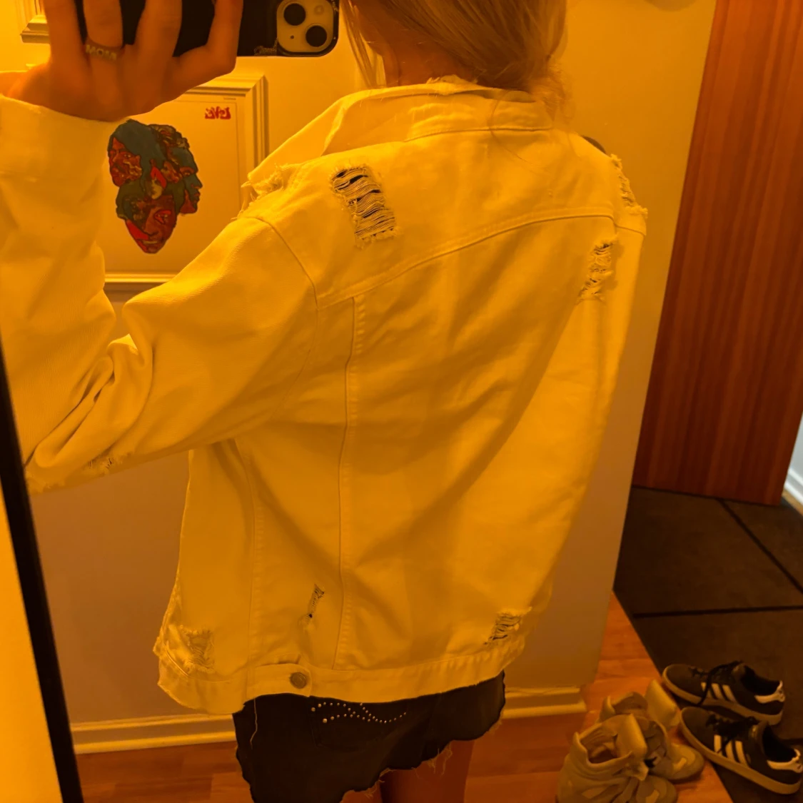 Vit jeansjacka 🤍 - 91