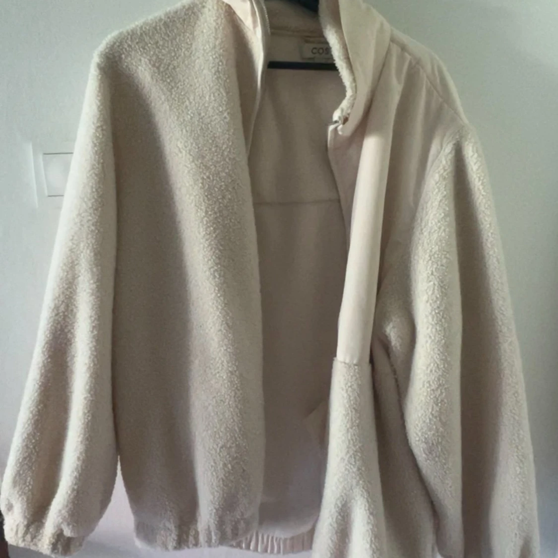 Cos Fleece Zip up beige - 90