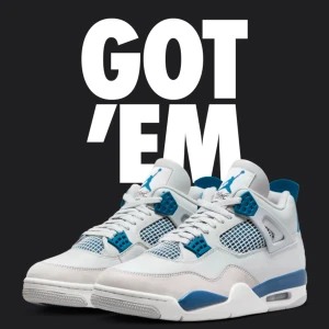 Jordan 4 military blue - Helt nya, köpta från Nike SNKRS app