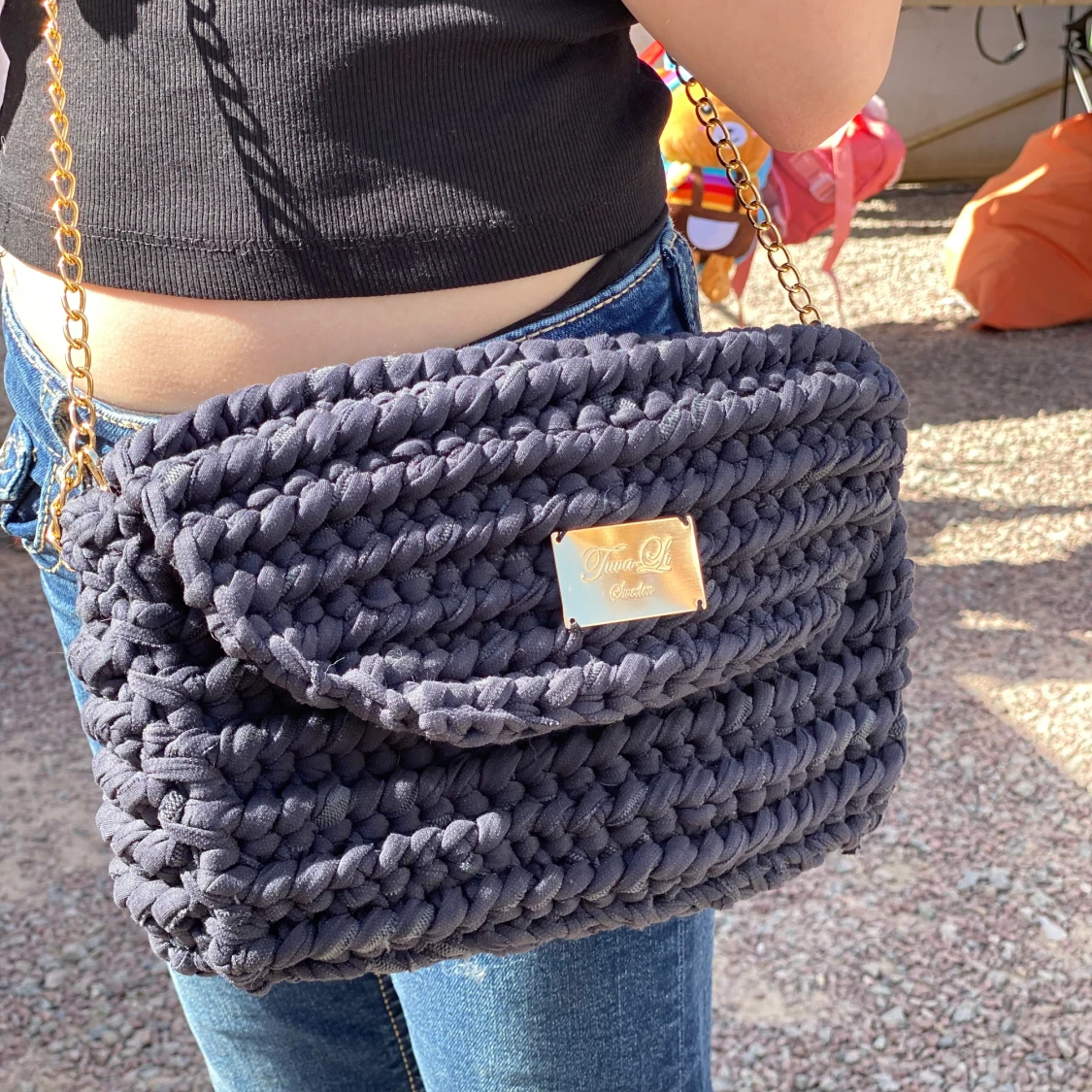 Handgjord väskor och gosedjur  - 92