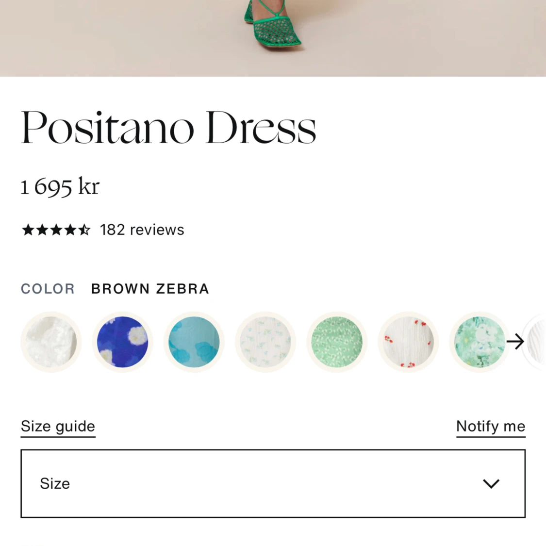 Adoore klänning - 90