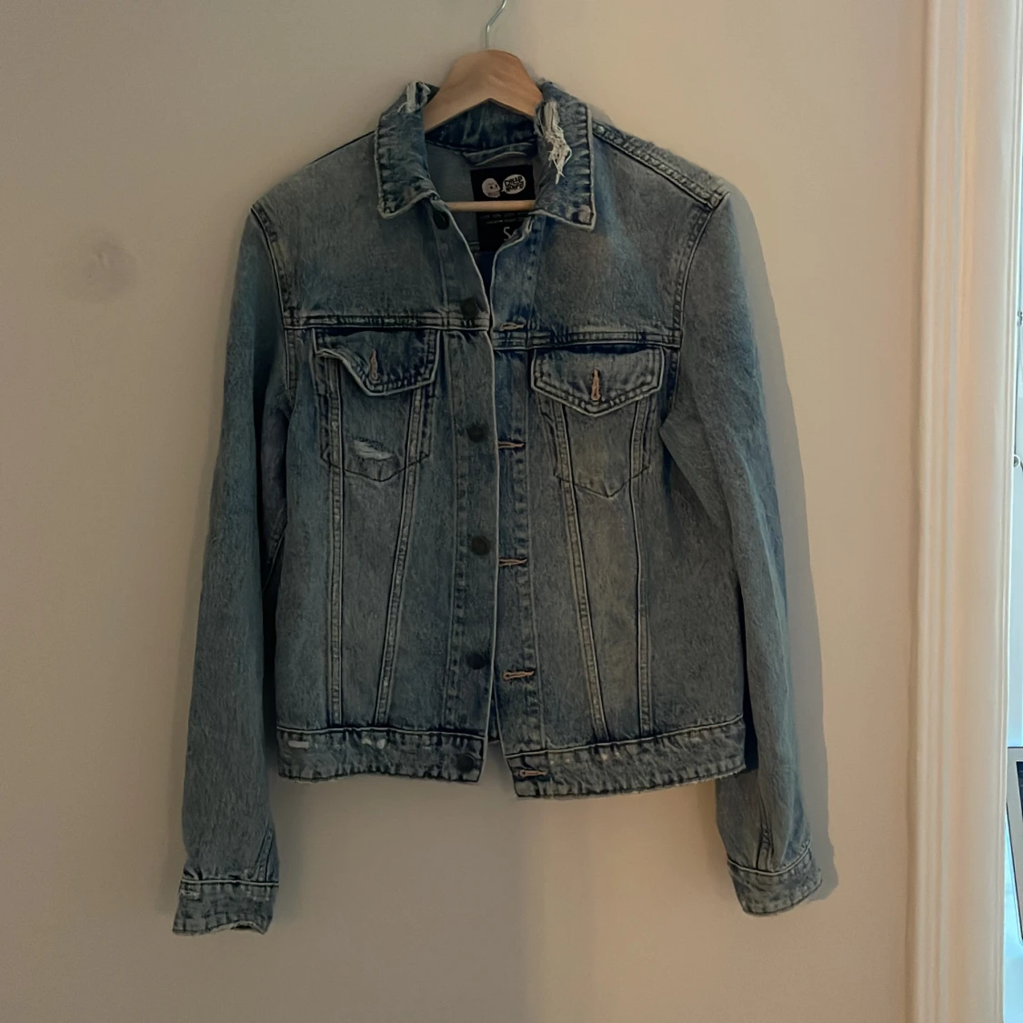 Oversized jeansjacka från cheap monday