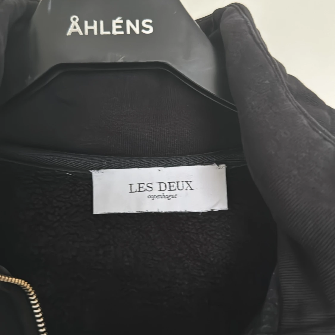 Svart Les Deux half-zip - 92