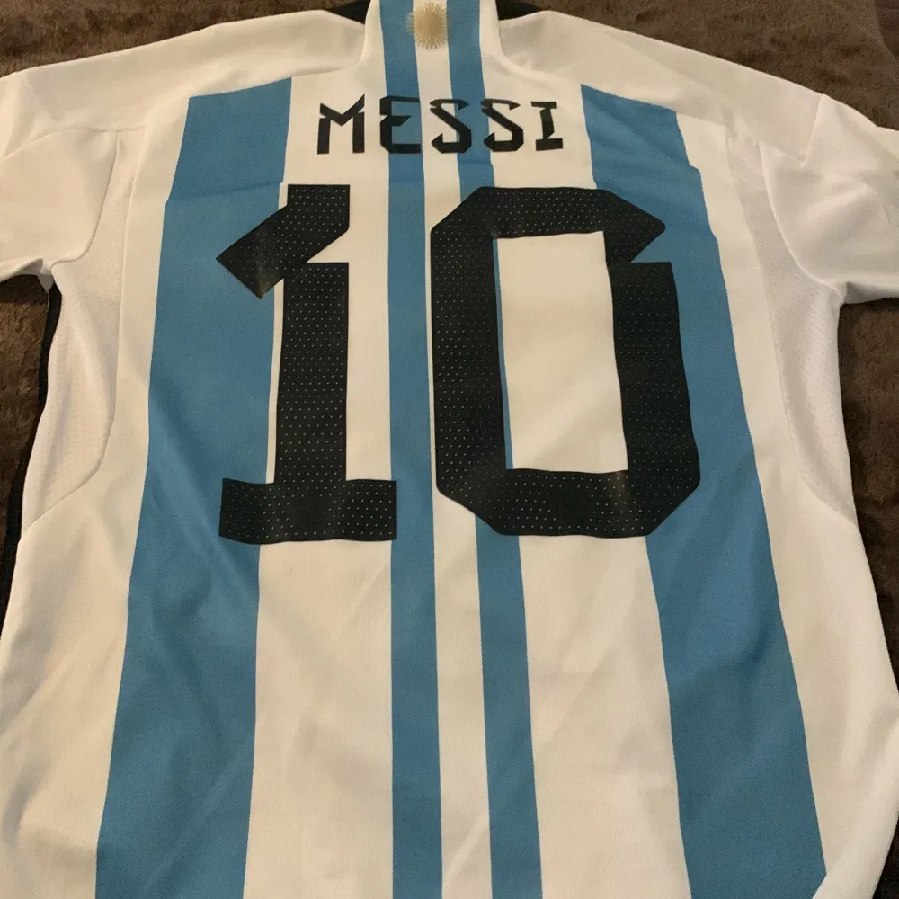 VM vinnar tröjan Storlek S, Messi på ryggen . T-shirts.