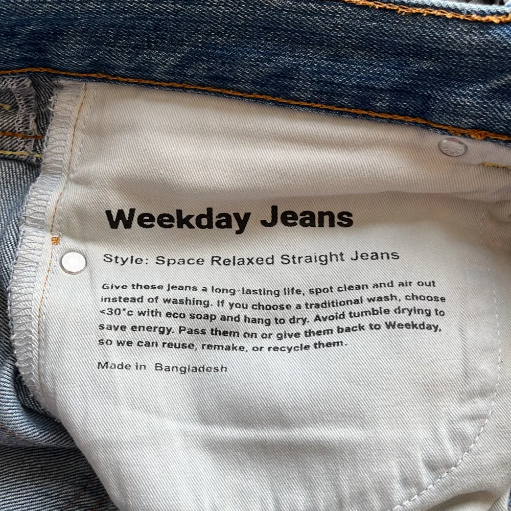 Weekday jeans . Jeans & Byxor.
