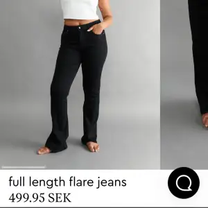 Säljer dessa fina jeans från Gina tricot i bra skick. 