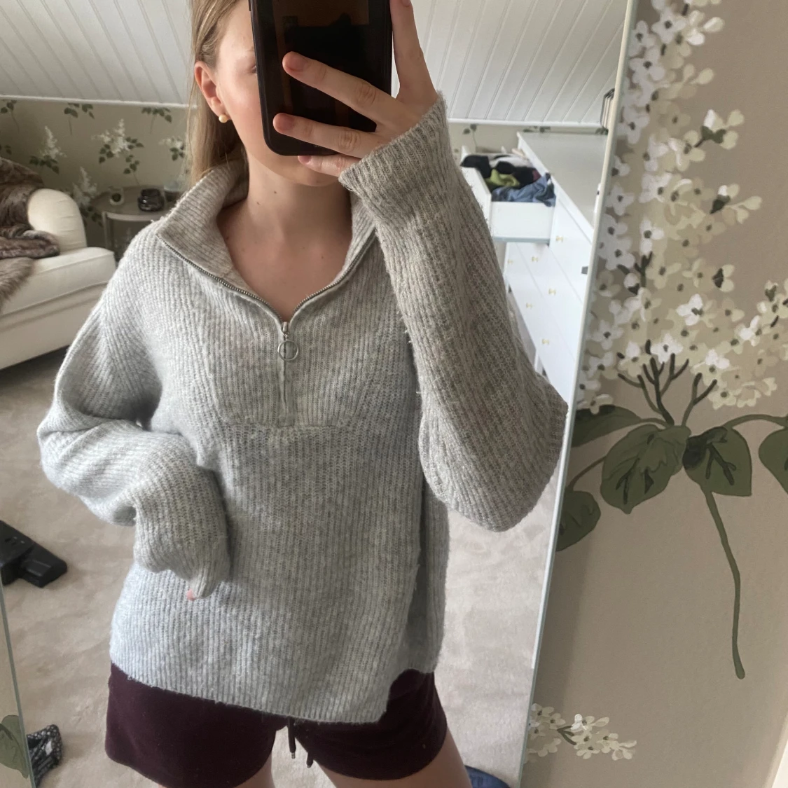 Stickad tröja  - 90