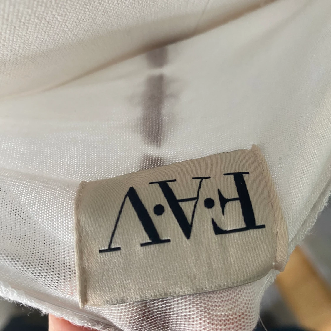 FAV tubtopp vit/beige small  - 92