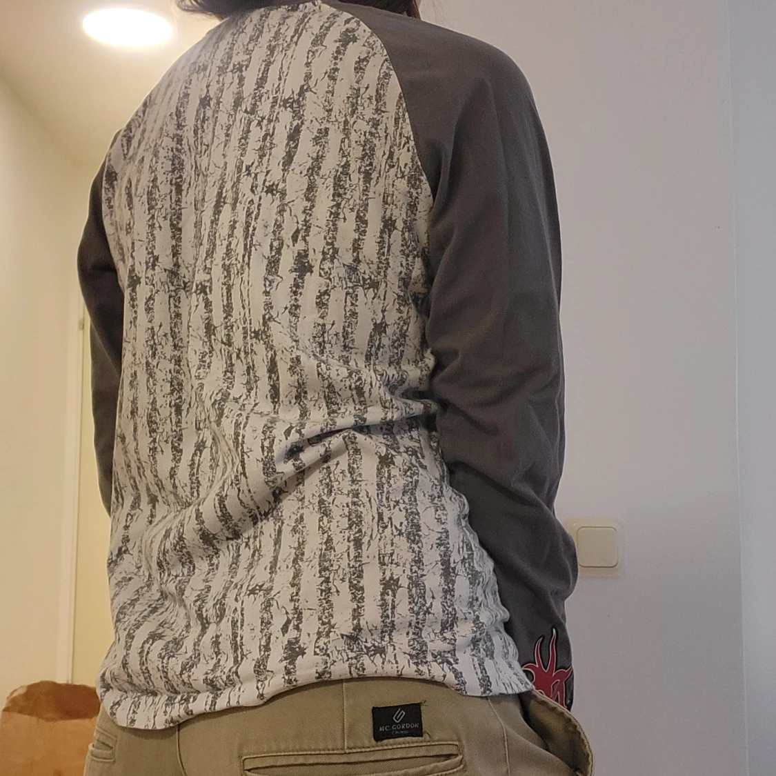 Y2K retro tröja med tryck - 91