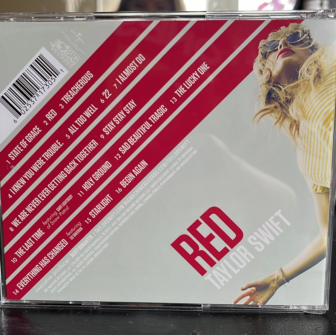 Red - Taylor Swift - cd-skiva - 90