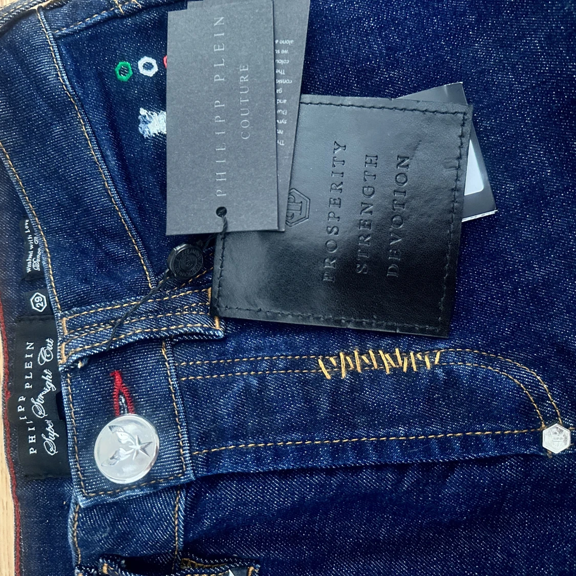 Philipp Plein - Straight cut skull Jeans  - 91