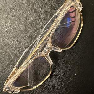 Solglasögon 🕶️ med både transparent ram & lins. Riktigt snygga 🤩 om man gillar udda grejer. 