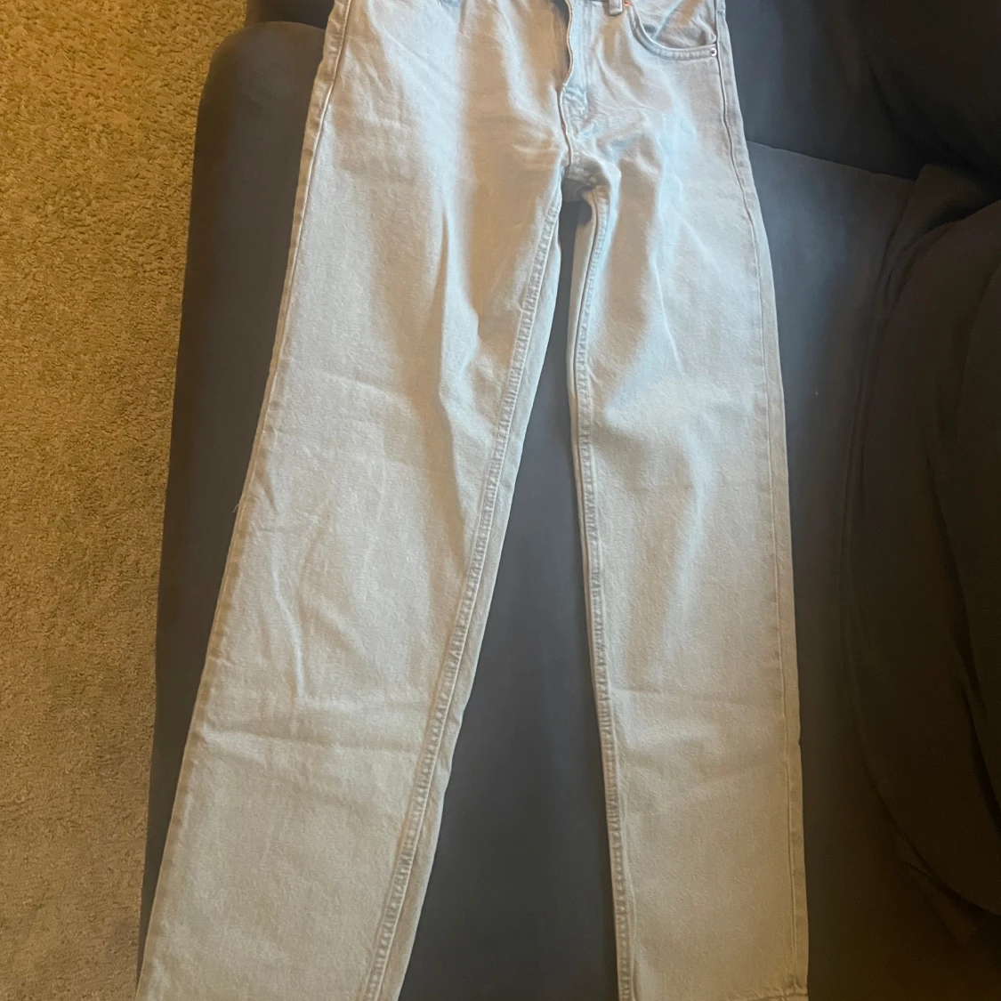 Ljusgråa jeans - 91