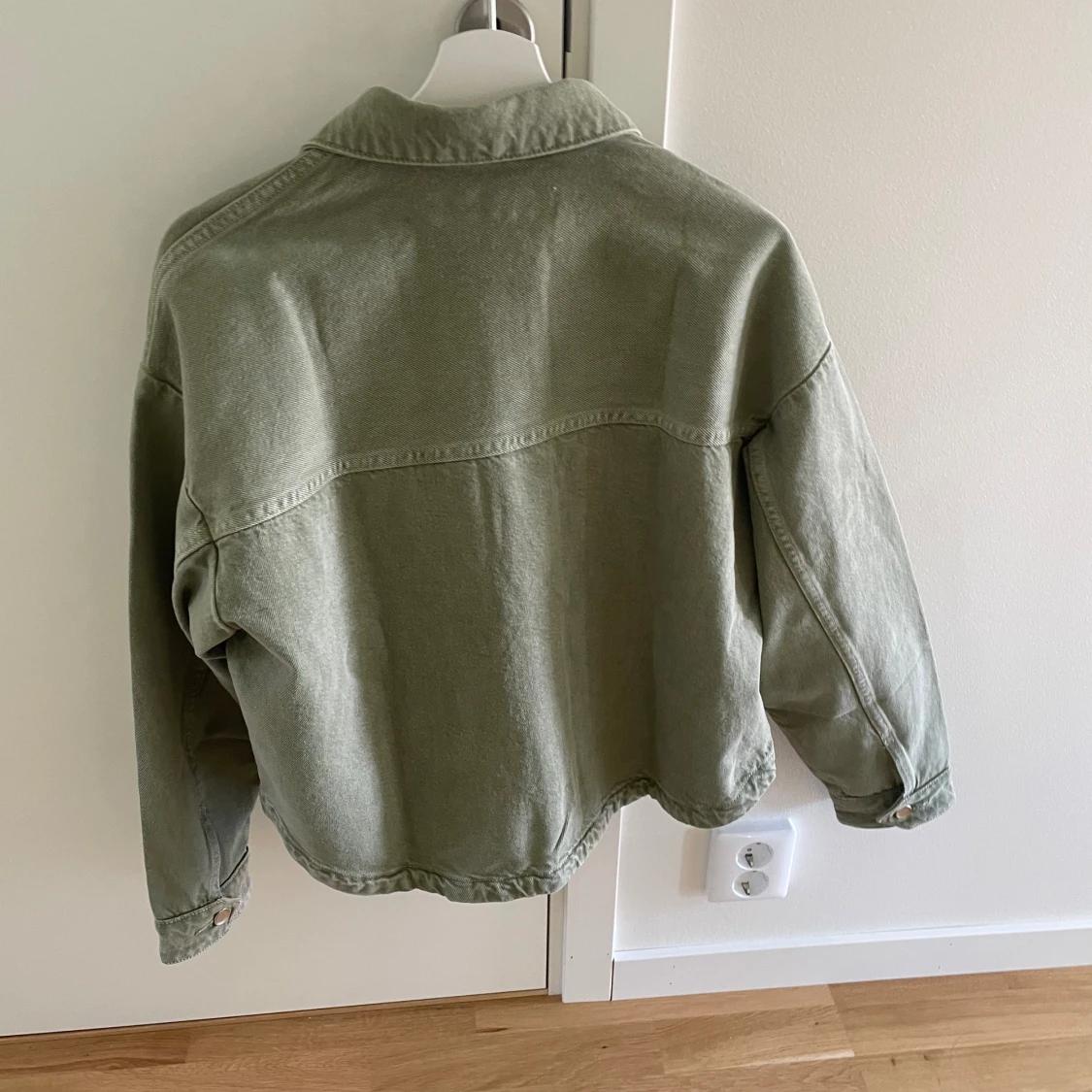 Gröna jeansjacka - 90