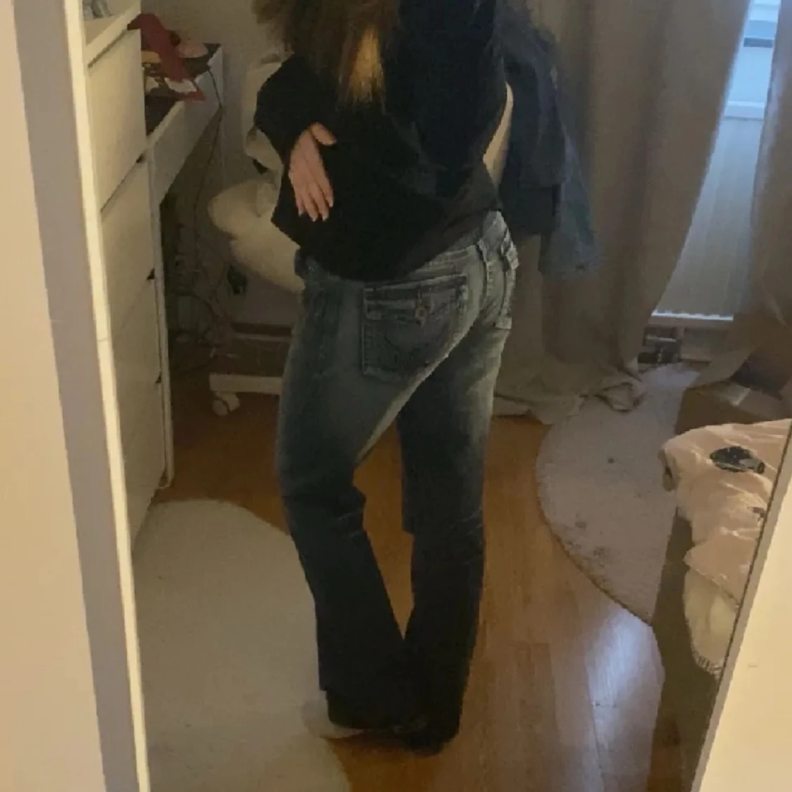 Lågmidjade jeans - 90