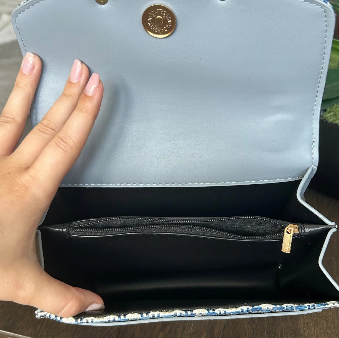 Blå sommarväska  - 91