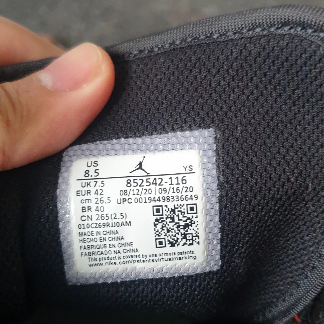 air jordan storlek 42 - 90