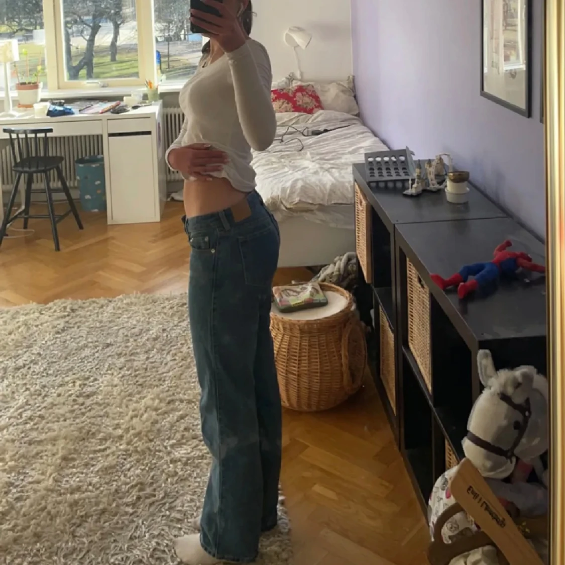 Low waist jeans  - 90