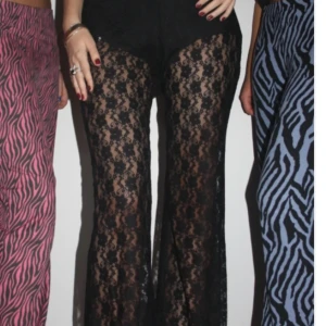 Helt nya - Funderar på att sälja mina spetsbyxor,midjemåttet är 74 och inebärslängden är 85!Hör av er o skriv vad ni skulle kunna ge,säljer endast vid bra pris!