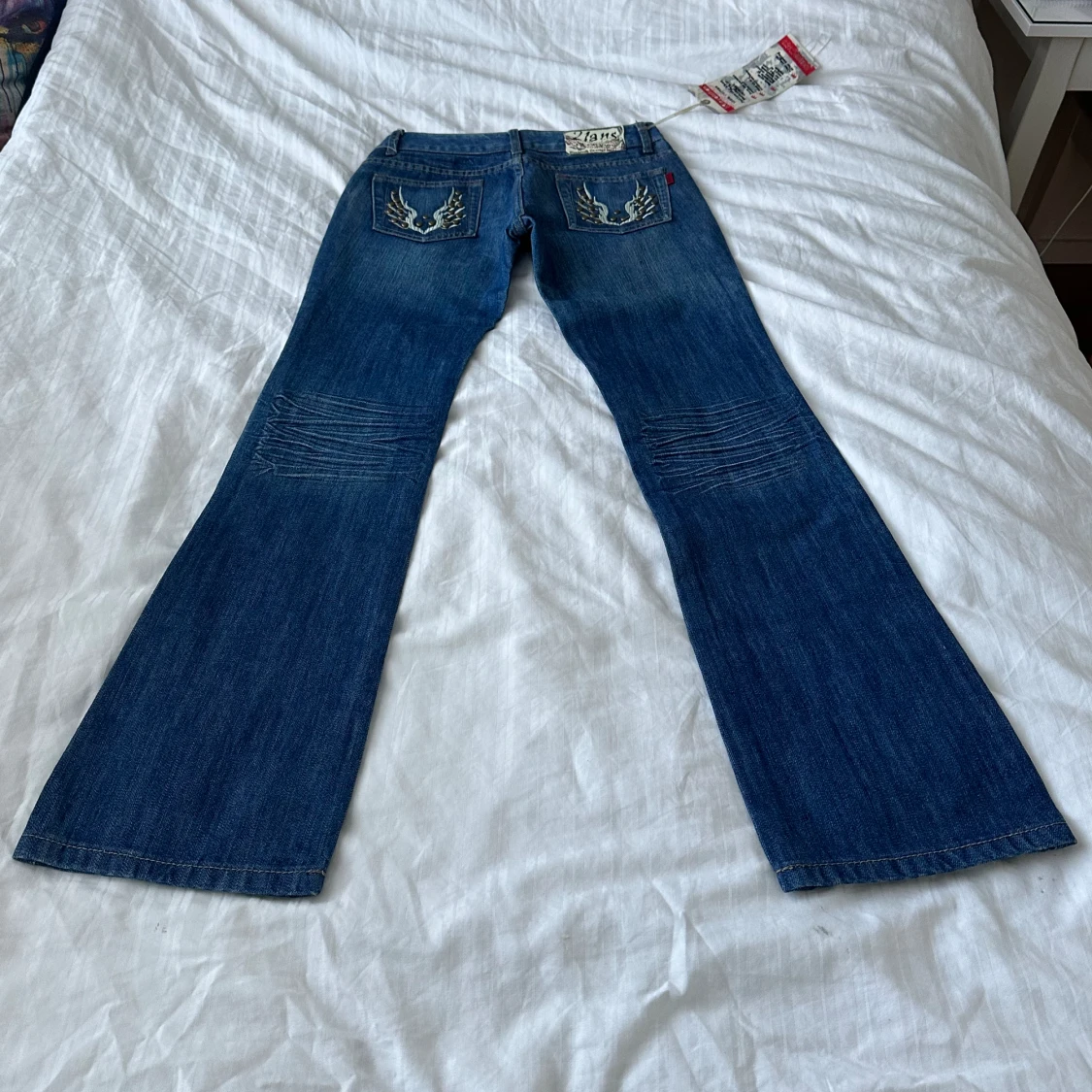 Lågmidjade bootcut jeans  - 91