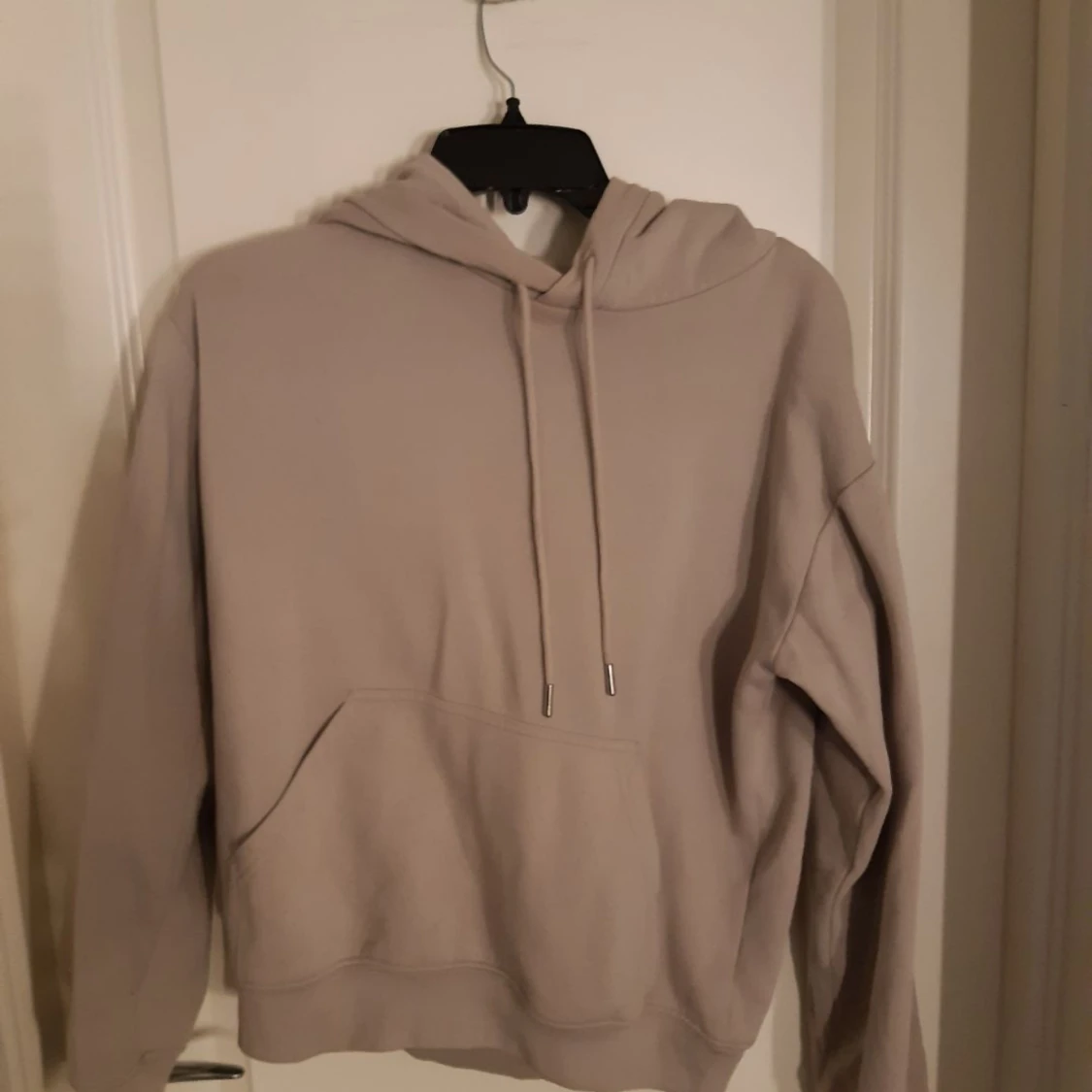 Beige hoodie 