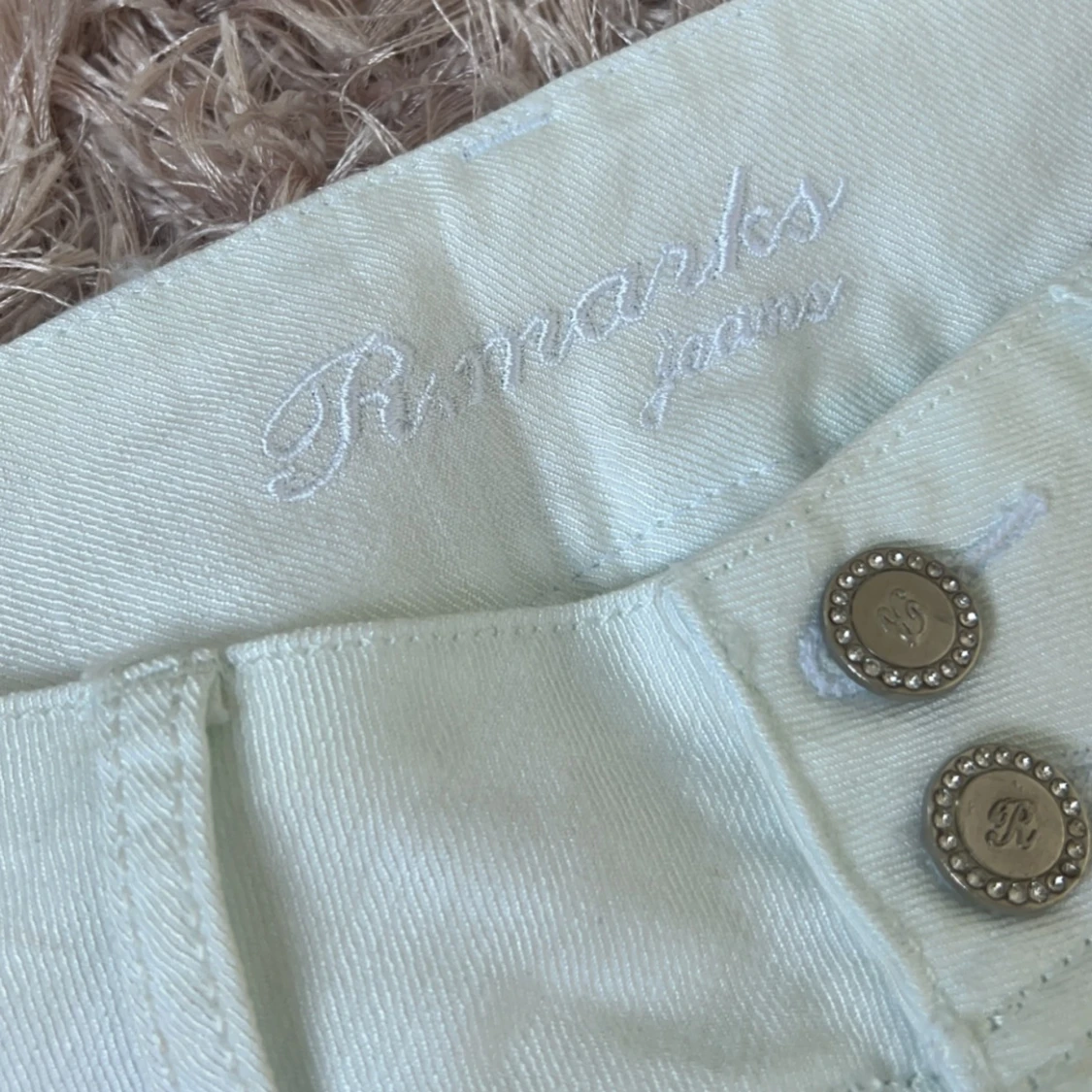 Lågmidjade bootcut jeans - 92