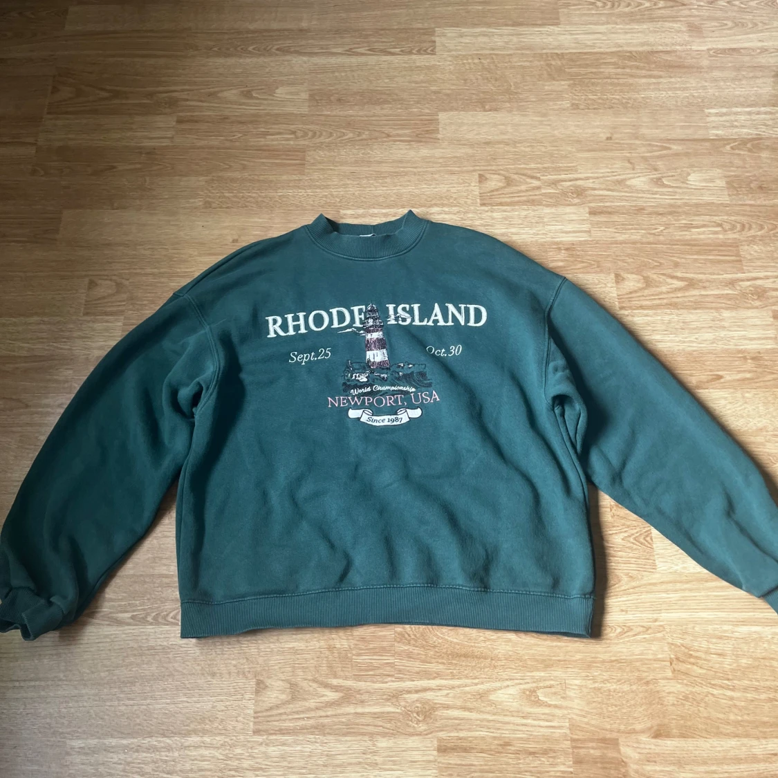 Tjocktröja med tryck - 91