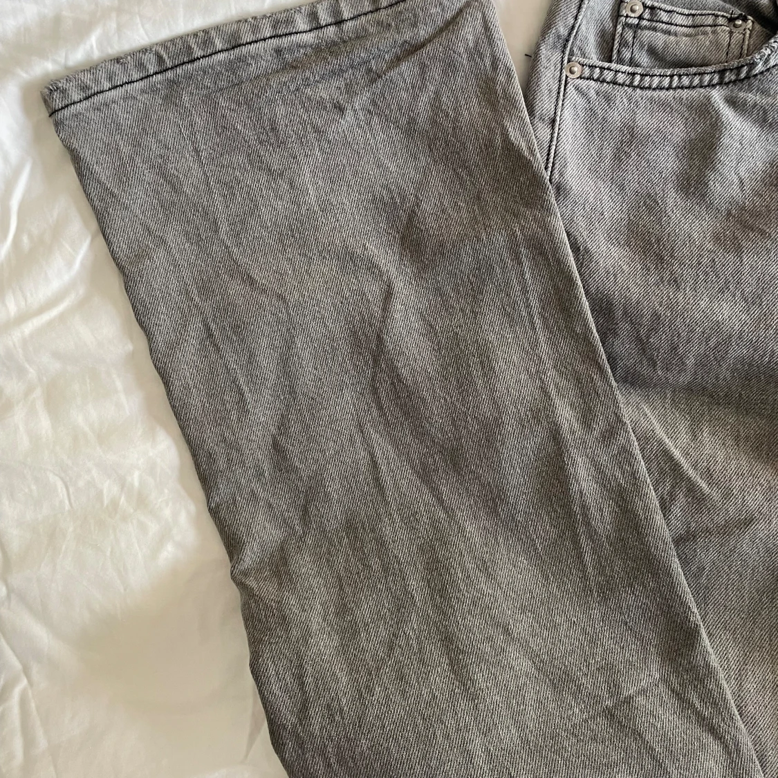 Gråa Perfect jeans Straight  - 90