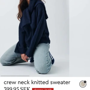 Stickad tröja ginatricot - Jätte snygg helt utsåld stickad tröja från ginatricot, lite nopprig men kqn tas bort med nopprare. Jätte snygg men vill ha annan färg 