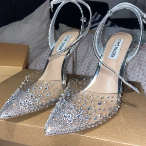 Stave madden glitter klackskor  - Använda en gång, storlek 38