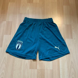 Italien fotbollsshorts - Fotbollsshort från Italienska landslaget, storlek 176 men passar XS-S. 