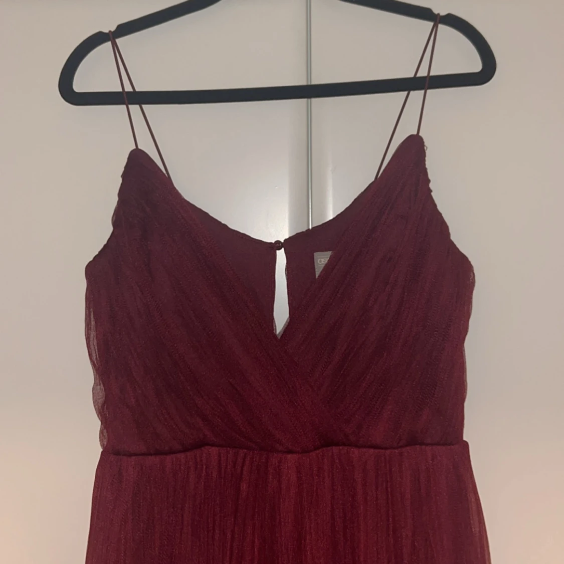 Vinröd balklänning  - 90