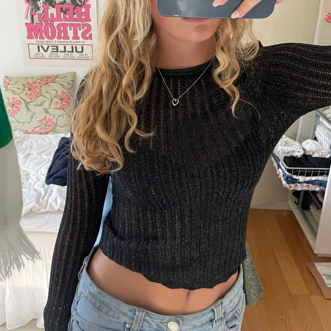 Glittrig tröja - 91