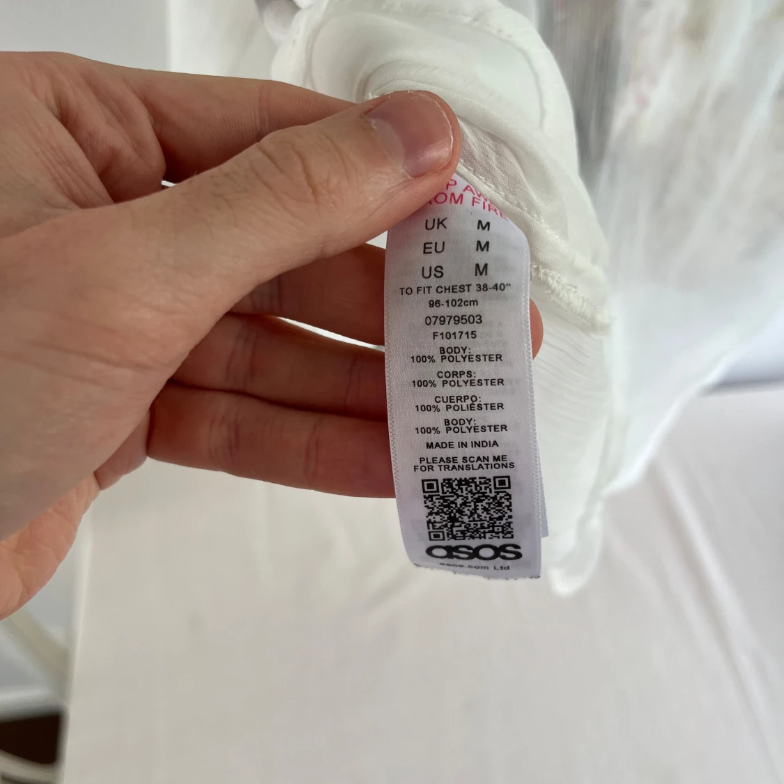 ASOS Floral Sheer Shirt - 92