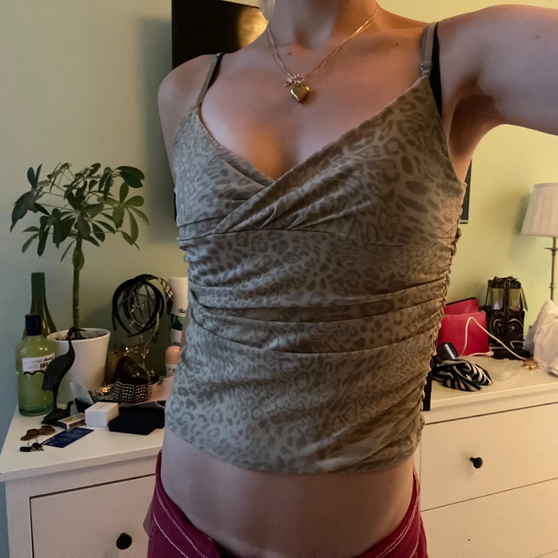 Leopardmönstrad linnetopp