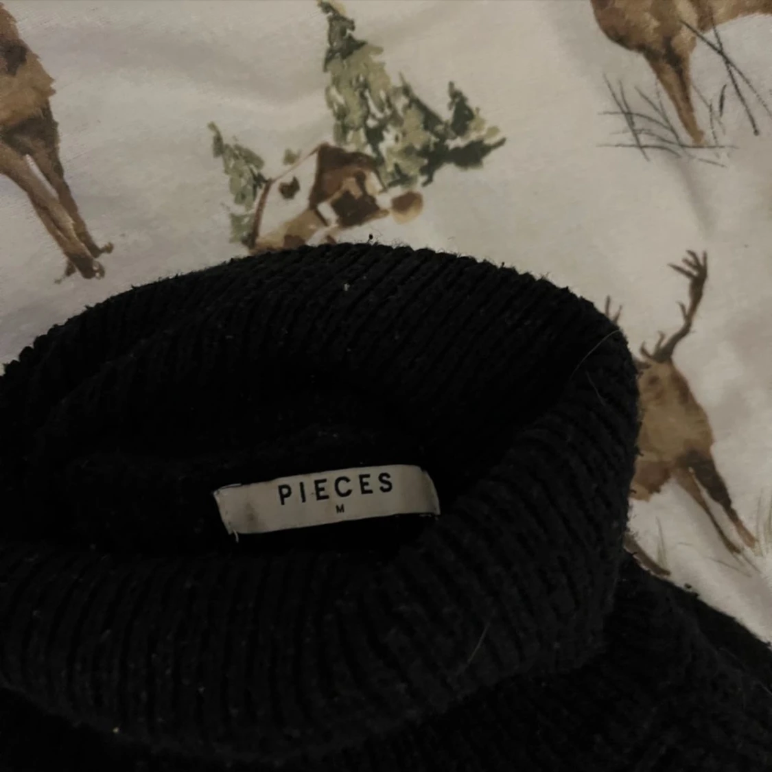 Stickad polo tröja - 90